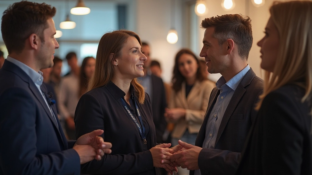 Профессионалы сетевого события обсуждают бизнес-возможности